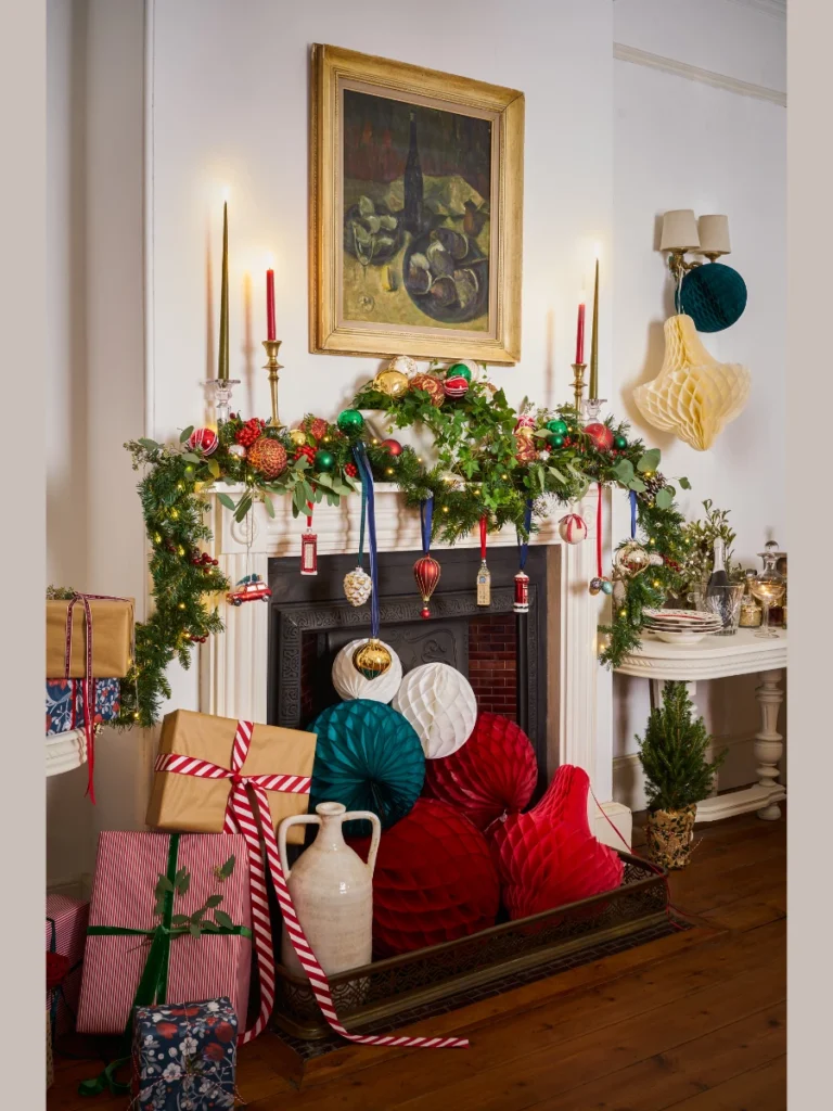 Grapevine and Ivy Garlands for a Classical European Vibe