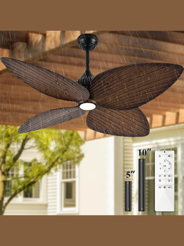 Hand-Woven Natural Fiber Porch Fans