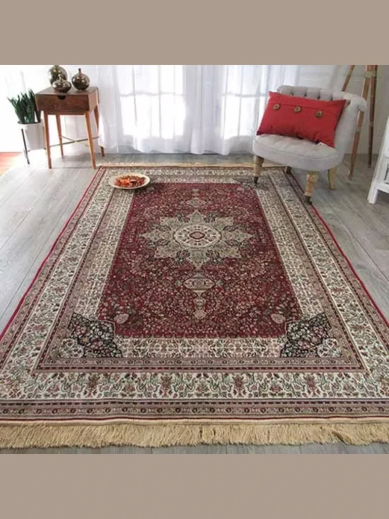 Hand Woven Silk and Wool Area Rugs