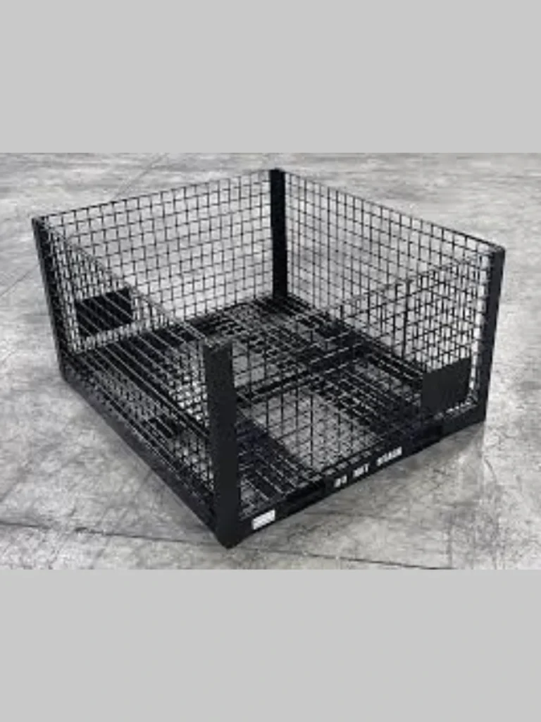 Heavy Industrial Steel Mesh File Crates