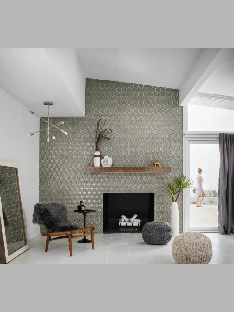 Hexagonal Slate in Multi Tones