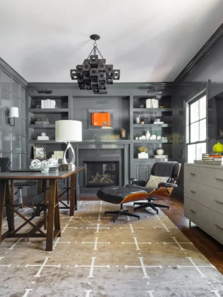 High-Gloss Lacquer Cabinets for a Glamorous Reflective Look