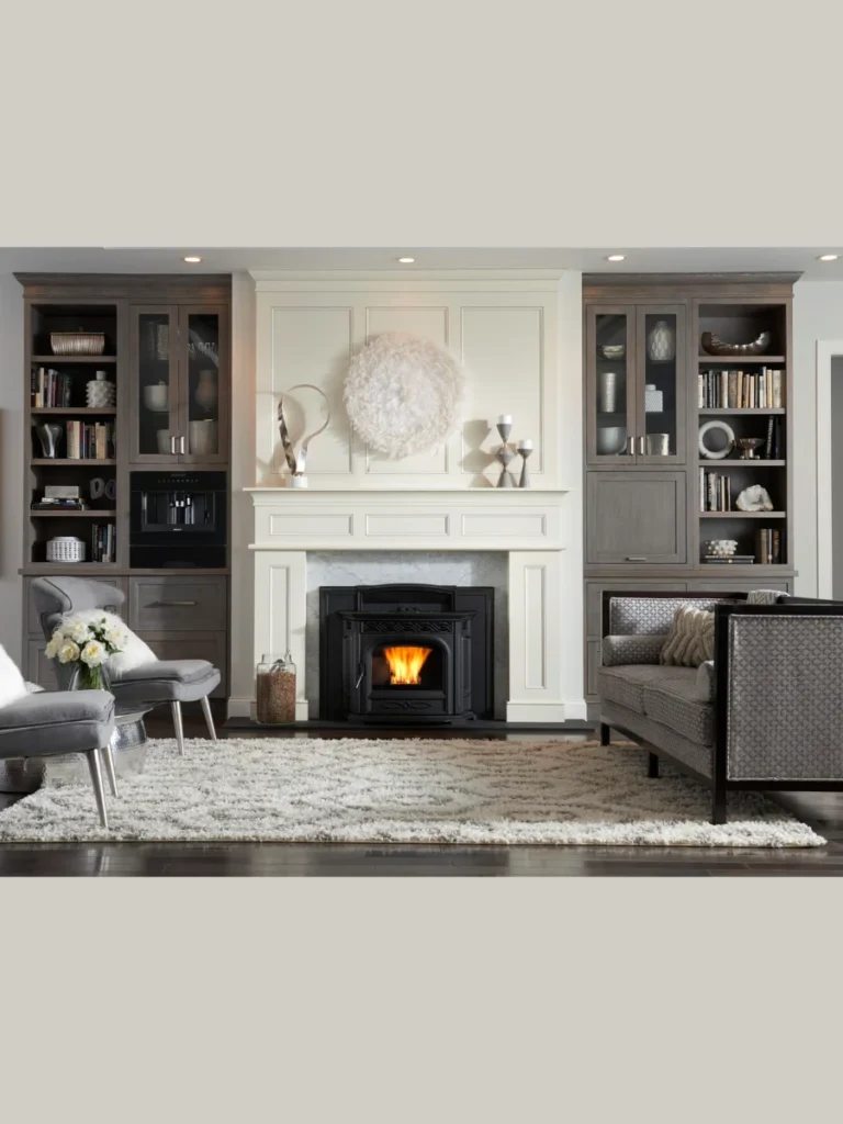 High Output Multi Room Pellet Inserts