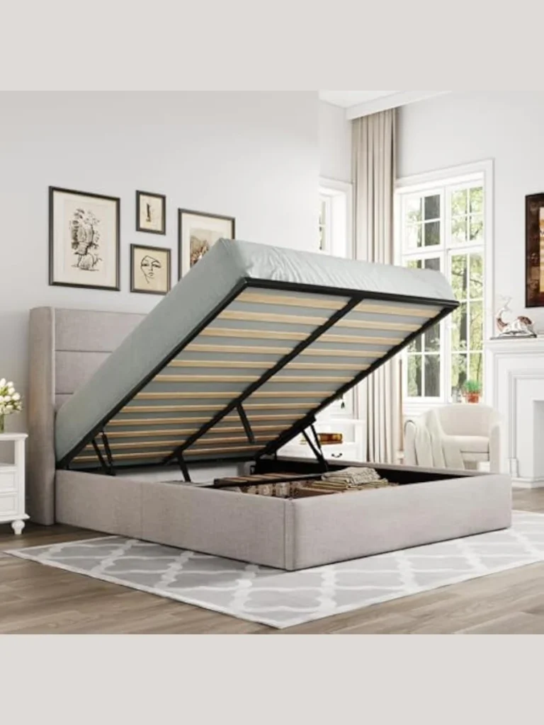 Hydraulic Lift Storage Bed Frames