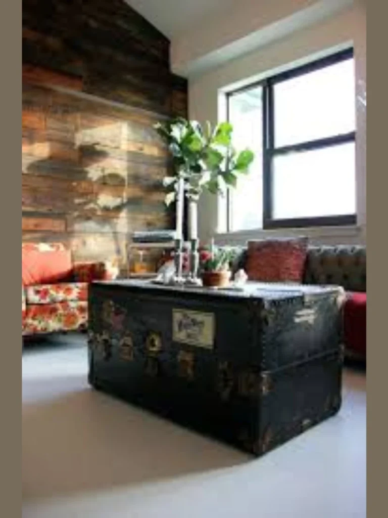 Incorporating Vintage Trunk Coffee Tables for Historic Charm
