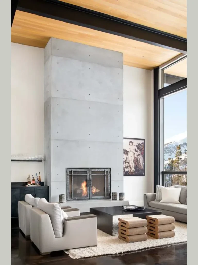 Industrial Concrete-Effect Large Slabs