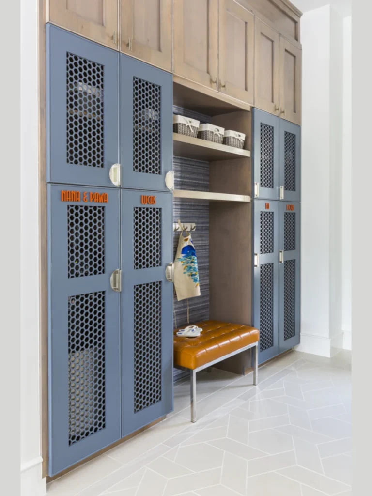 Industrial Metal Lockers For Mudroom Storage
