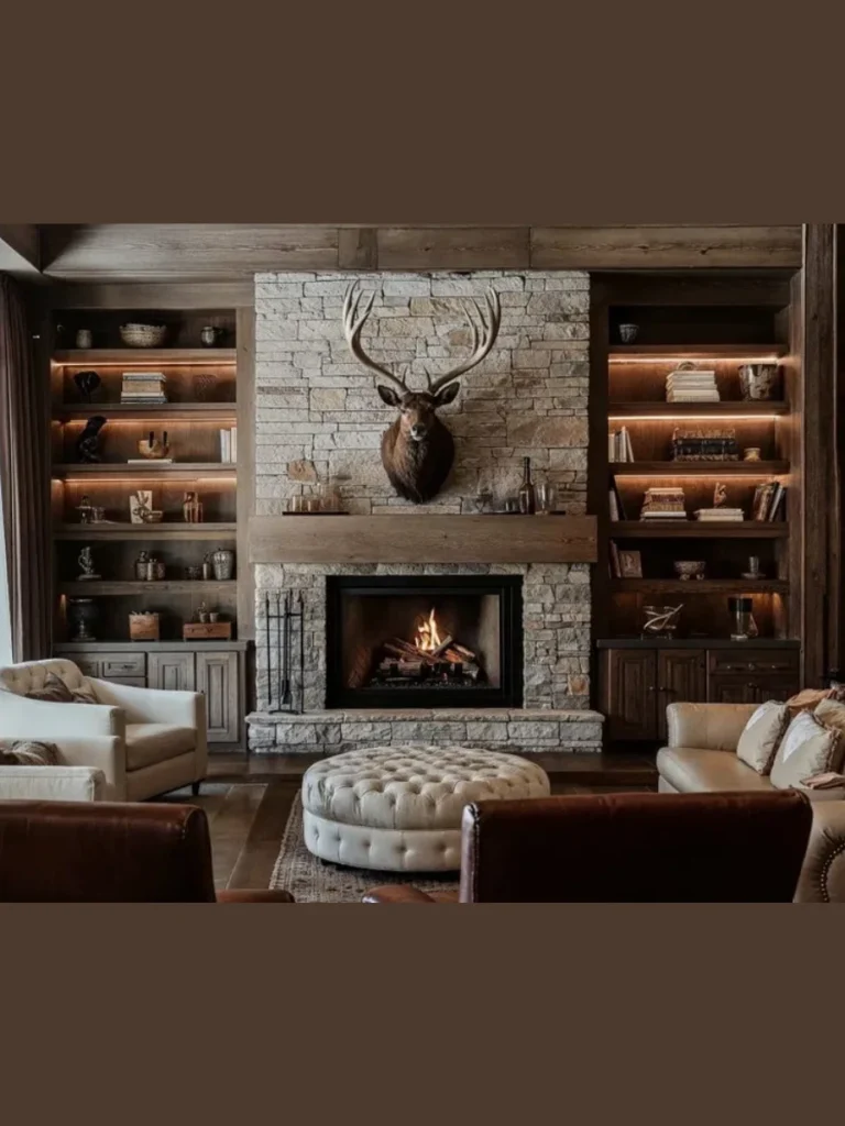 Industrial Metal and Wood Cabinets for a Rugged Look