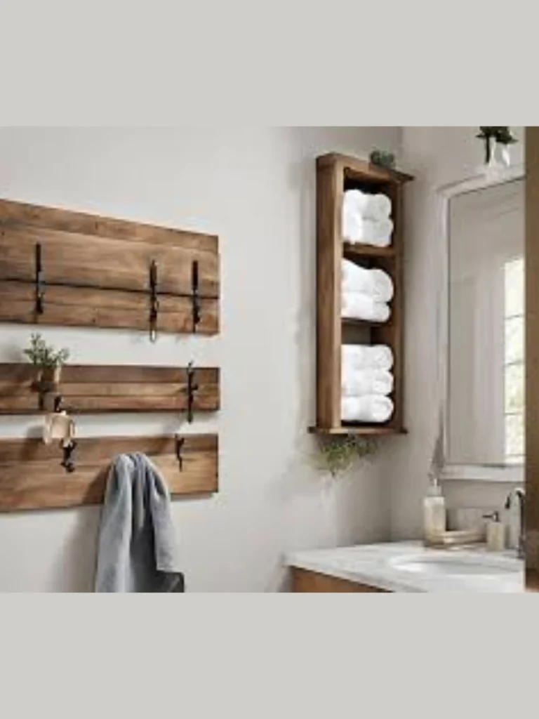 Industrial Pipe Style Bathroom Robe Hooks