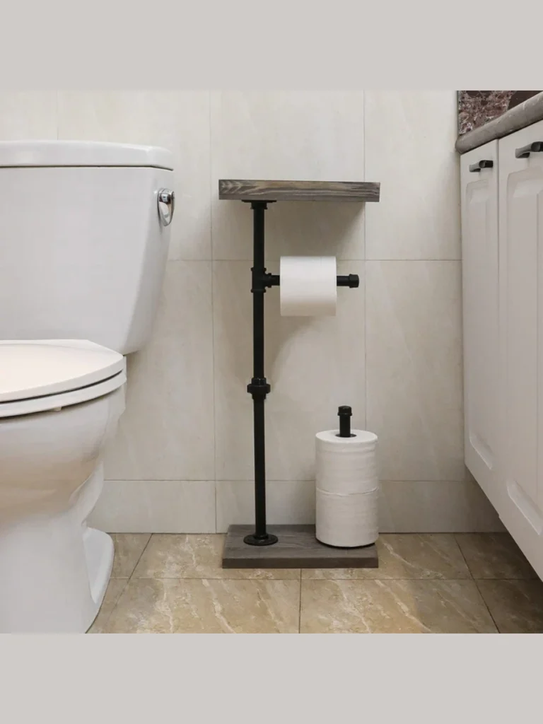 Industrial Pipe Toilet Paper Holders