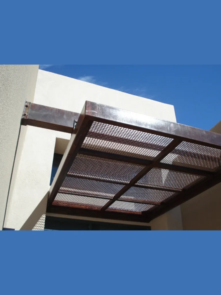 Industrial Steel and Glass Awnings