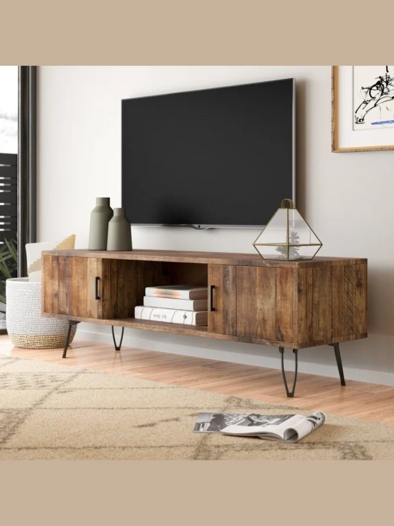 Industrial Style Entertainment Centers