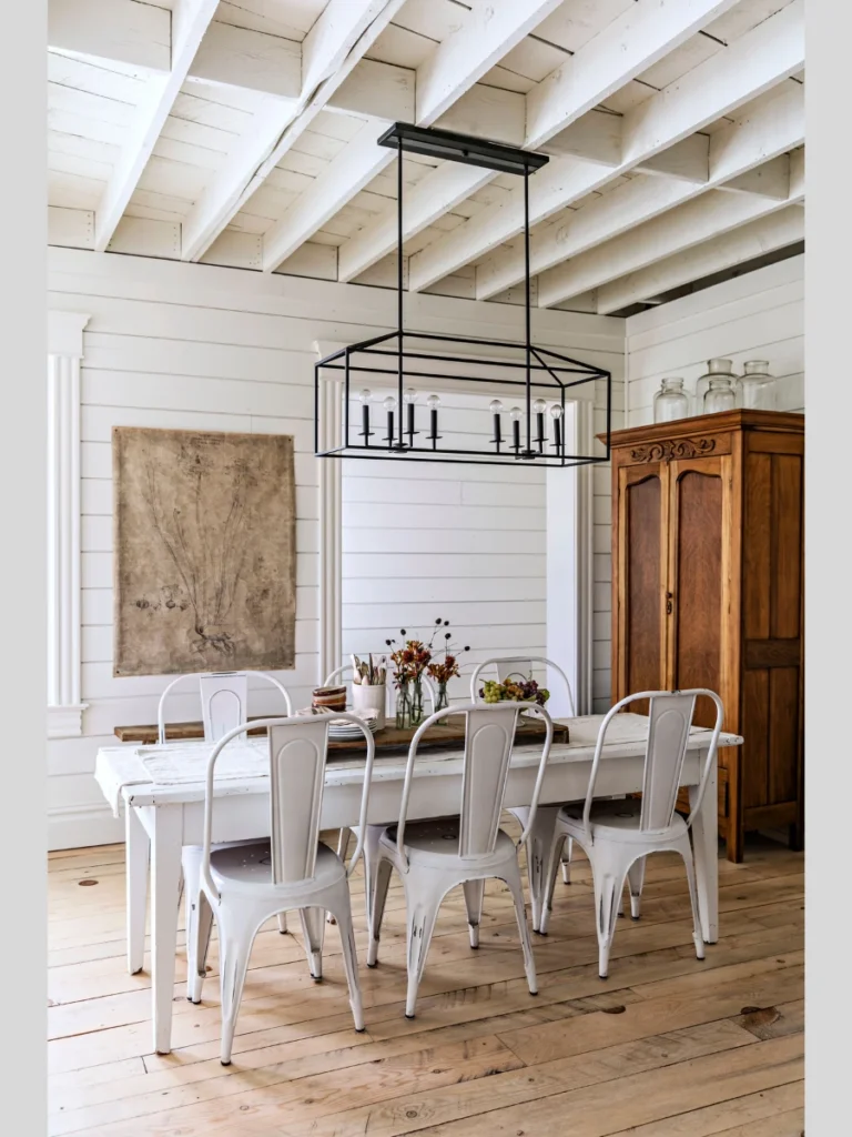 Industrial Style Pieces with Raw Metal and Wood