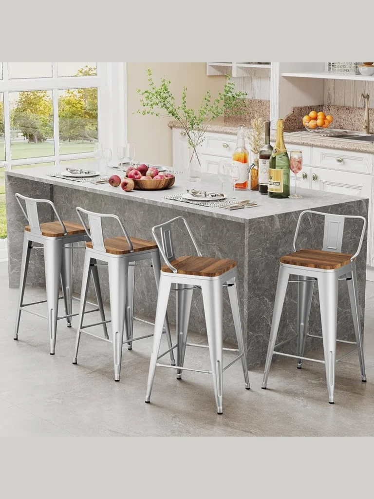 Industrial Tolix Style Stools