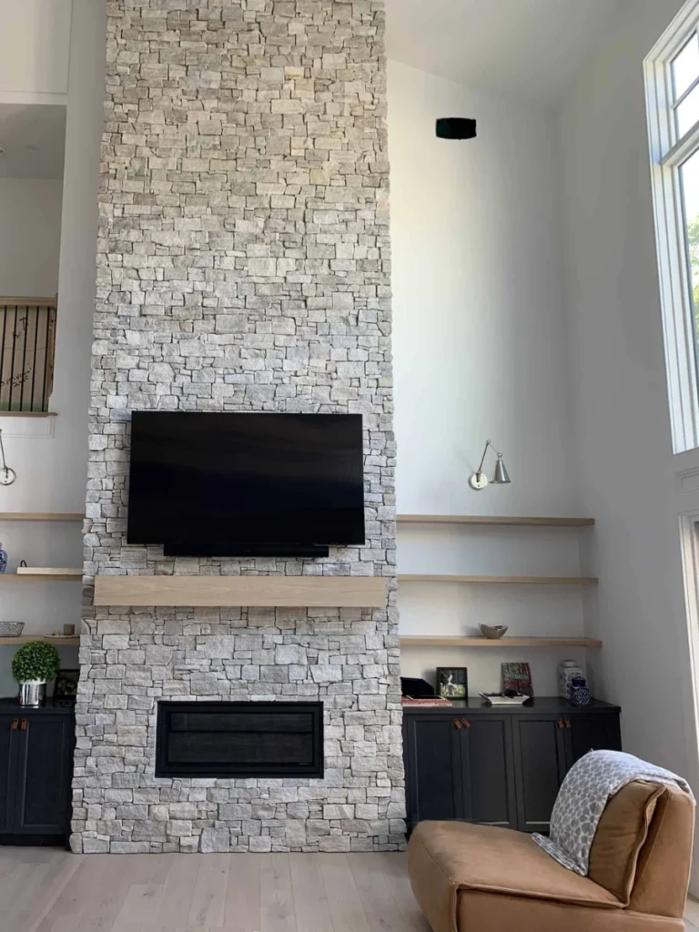 Install Decorative Stone Veneer Panels
