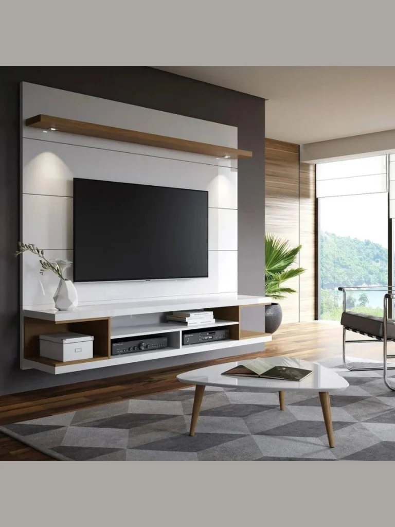 Integrated Media Consoles With Cable Management