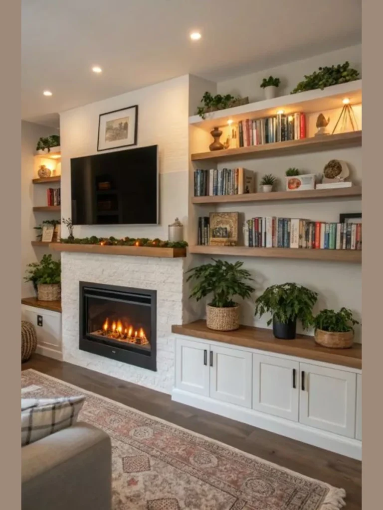 Integrated Media and Feature Wall Units