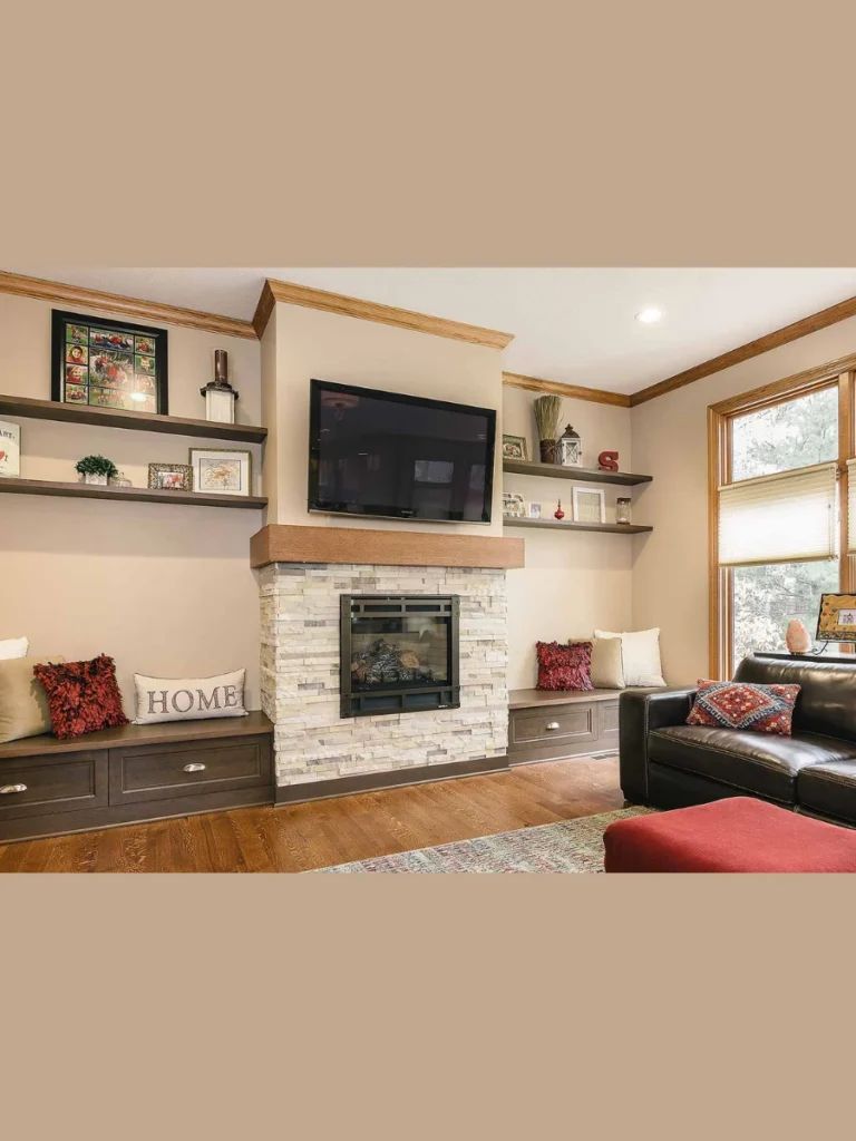 Integrated Window Seat And Storage Bench