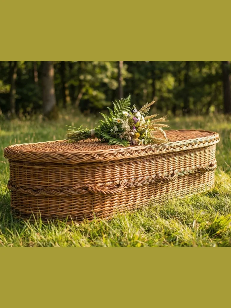 Intricate Woven Willow Picnic Caskets