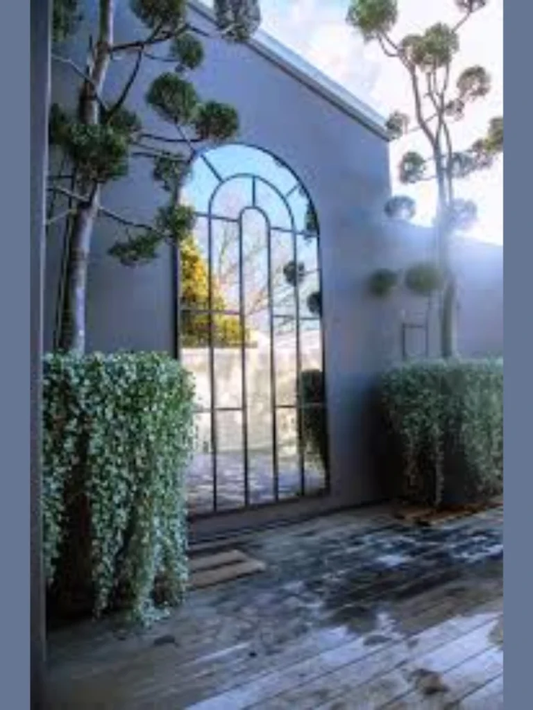 Large Exterior Mirrors To Create Space