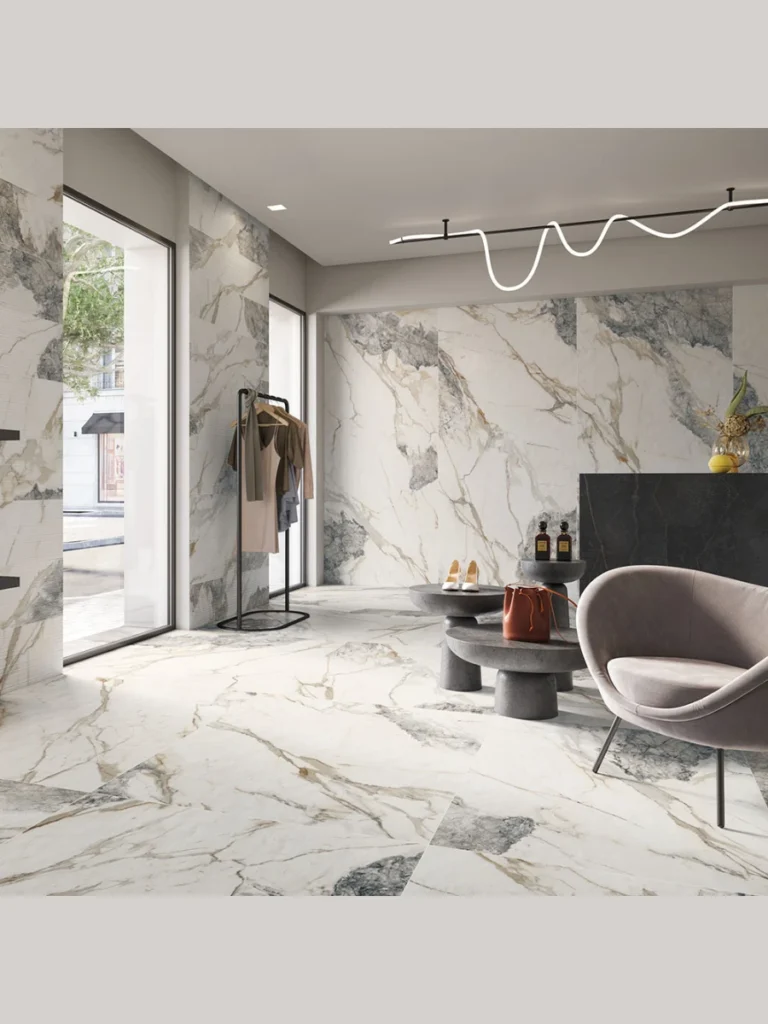 Large Format Porcelain Slabs For Seamless Elegance