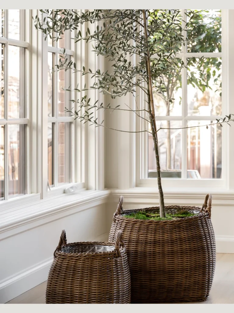 Large Woven Wicker Baskets