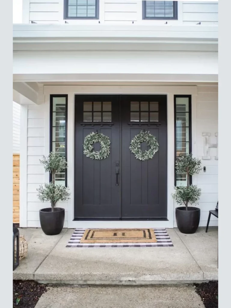 Layered Doormats for a Trendy Look