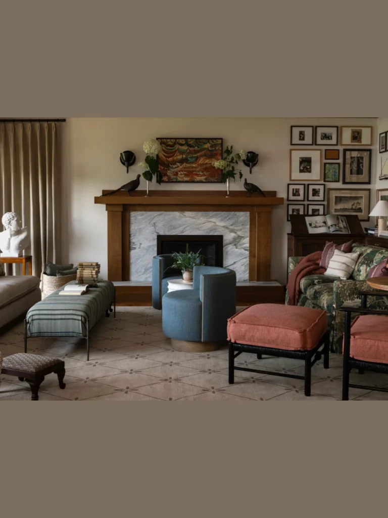 Layered Framed Art for a Personal Gallery Feel