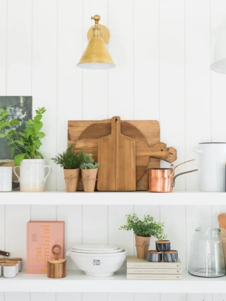Layering Textures with Leaning Cutting Boards