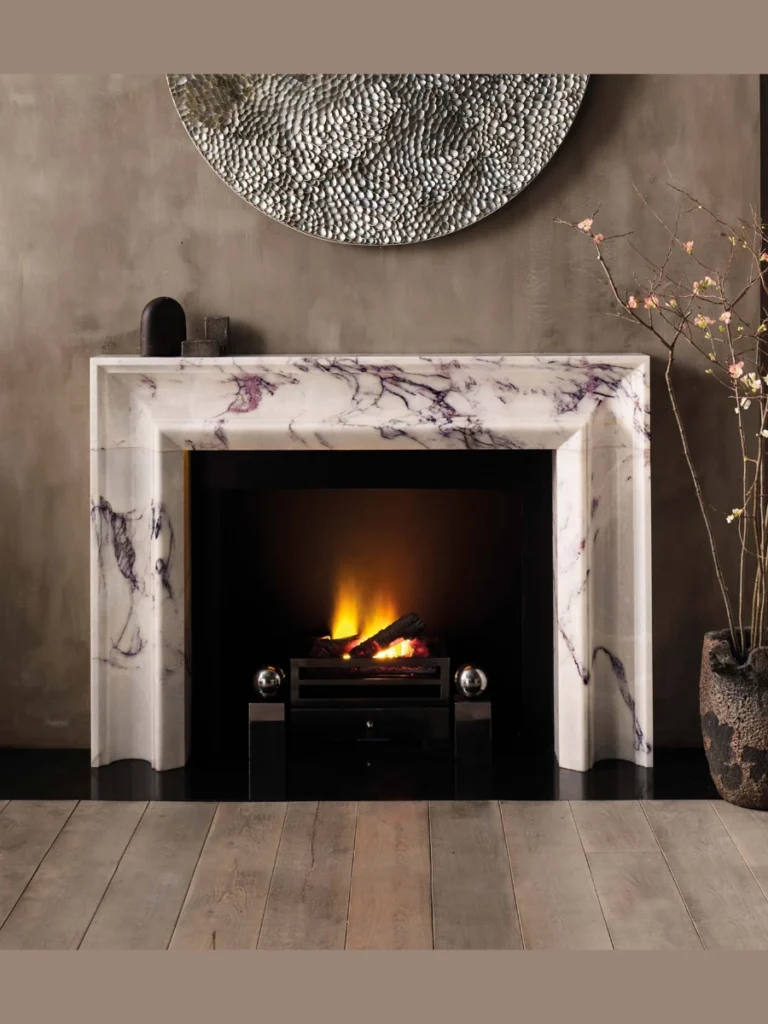 Lilac Marble with Expressive Purple Veining