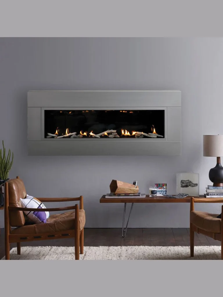 Linear Wall Mounted Gas Fireplaces