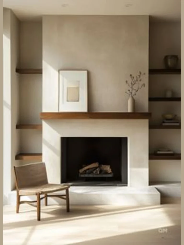 Low-Profile Floor-Level "Hearthless" Fireplaces