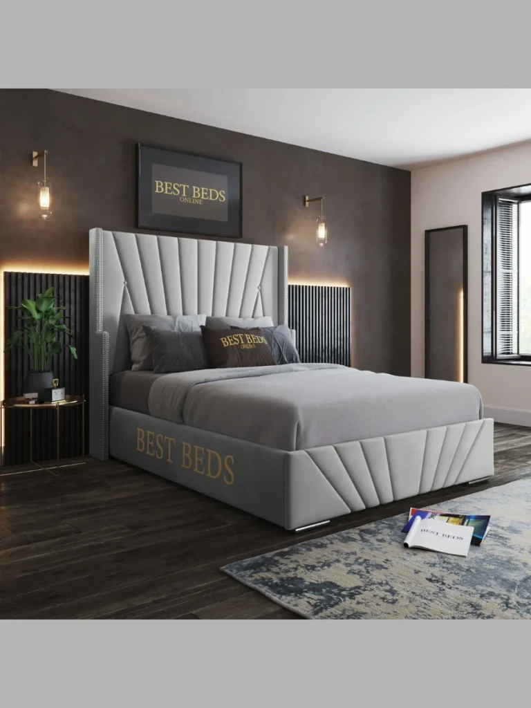 Luxurious Upholstered Wingback Beds