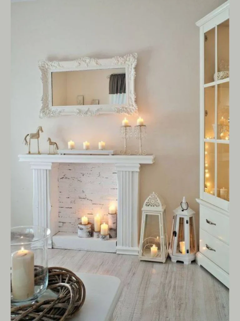 Luxury LED Pillar Candle Hearth Groupings