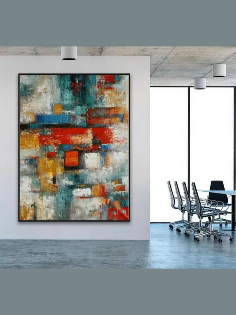 Making Statements with Oversized Canvas Art