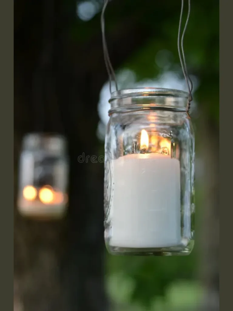 Mason Jar Hanging Lanterns