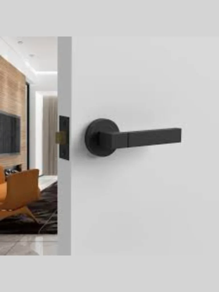 Matte Black Front Door Handlesets