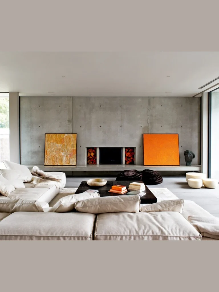 Matte Textured Concrete Geometric Bowls
