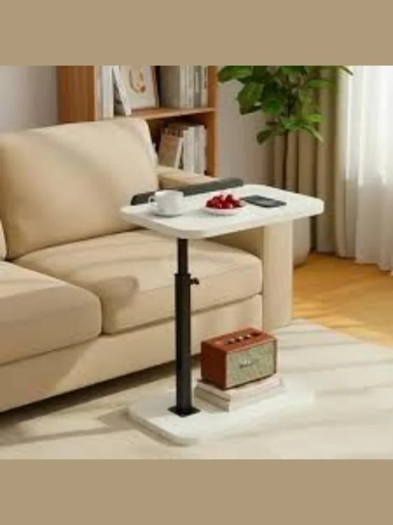 Maximizing Reach with C Shaped End Tables