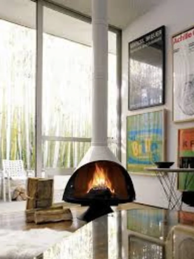 Mid-Century Freestanding Colorful Stoves