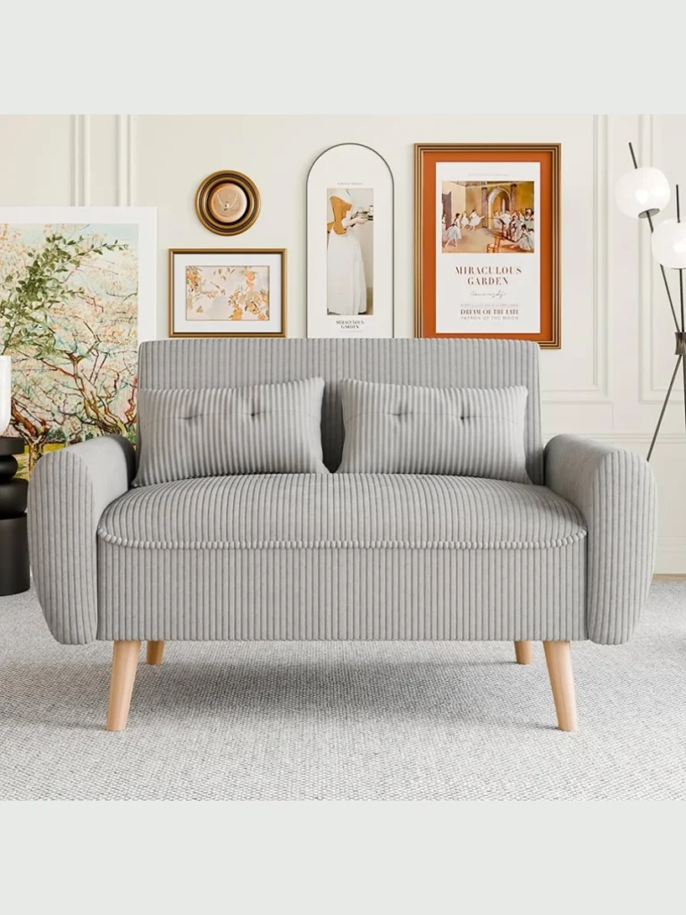 Mid Century Modern Sofas With Tapered Legs