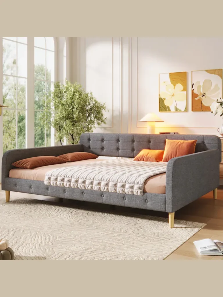 Mid Century Modern Tapered Leg Beds