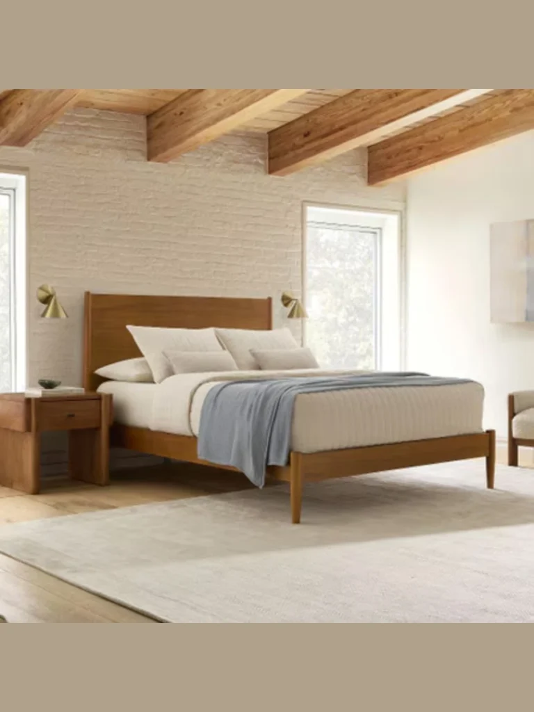 Mid Century Modern Tapered Leg Beds