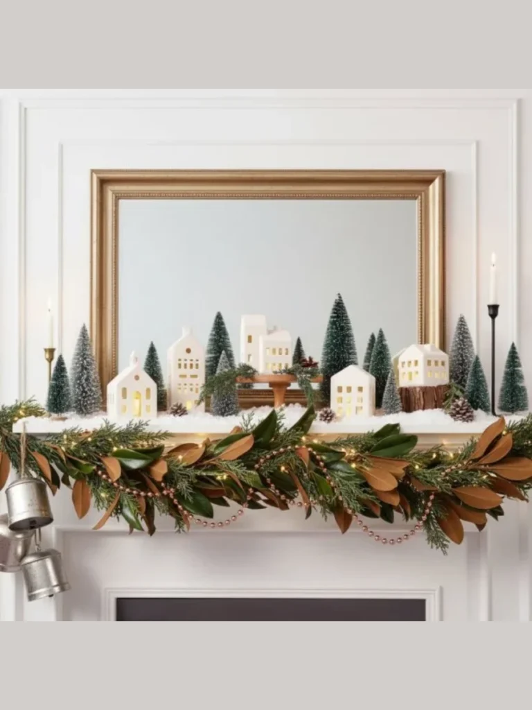Miniature Winter Village Displays for a Whimsical Touch