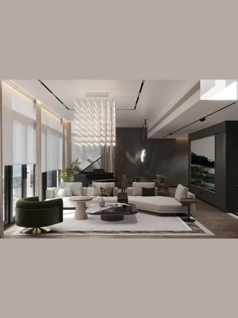 Minimalist Monochromatic Modernism