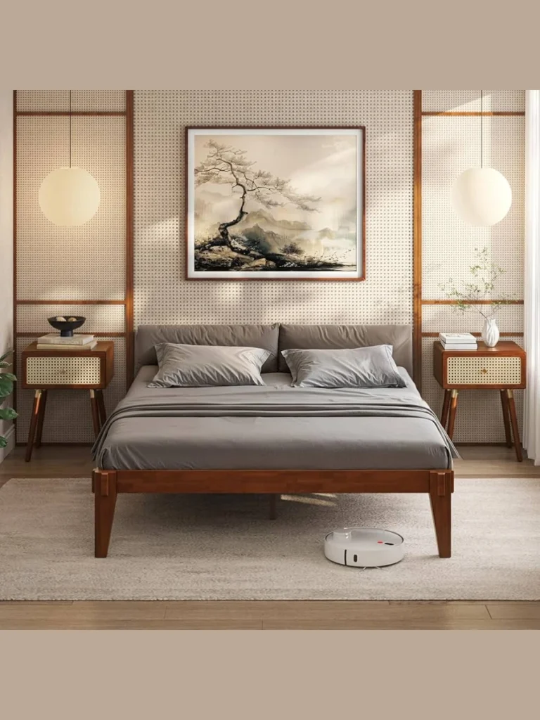 Minimalist Wooden Platform Bed Frames