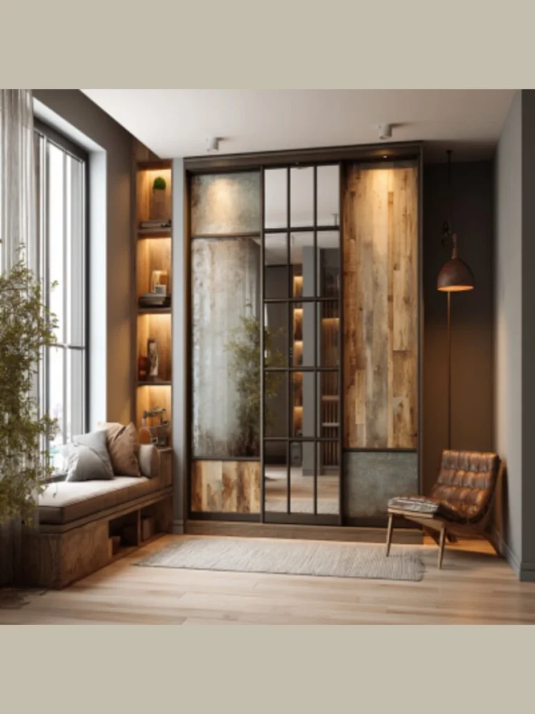 Mirror-Fronted Wardrobes For Depth