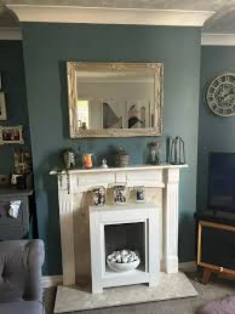 Mirrored Back Panel for Depth