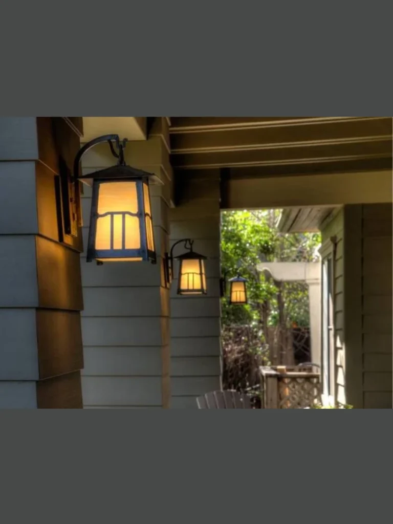 Mission Style Craftsman Lanterns For Historic Charm