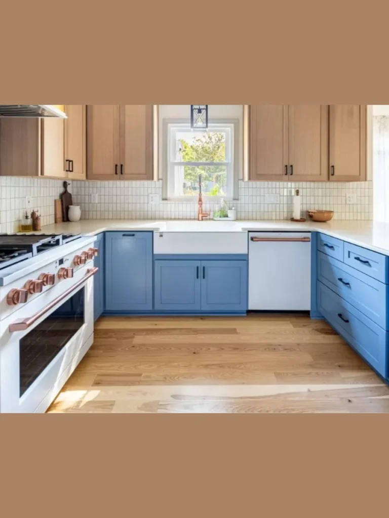 Mixed Material Cabinetry Finishes